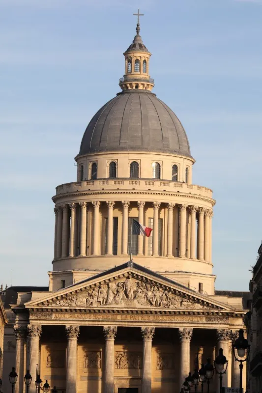 this picture taken on october 8, 2018 shows the pantheon in paris (photo by ludovic marin   afp)