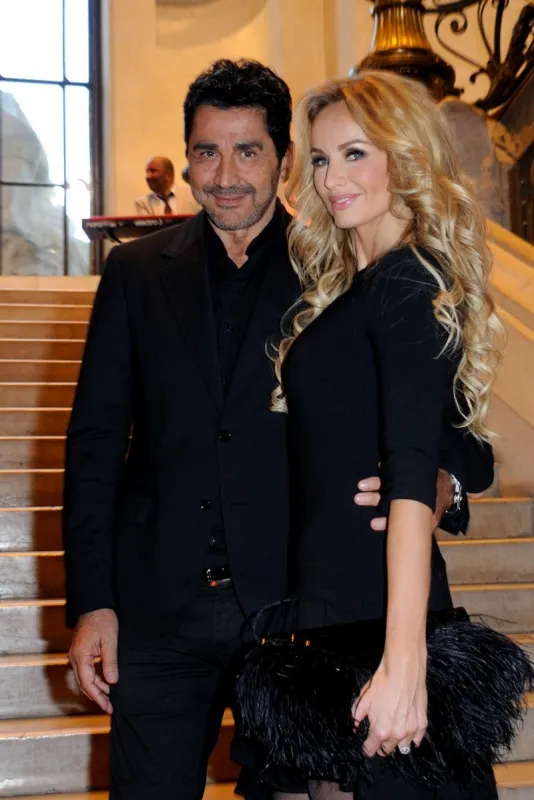 adriana karembeu and andre ohanian attending red cross ( croix rouge ) 150th anniversary gala held in grand palais in paris, france on september 12, 2014 photo by alban wyters abacapresscom , 465988 012 paris france