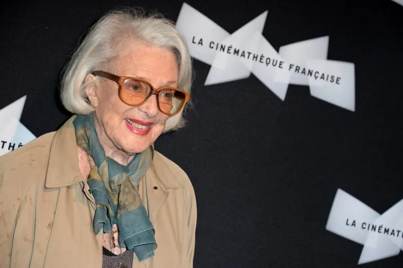 micheline presle assistant à l'ouverture de la rétrospective philippe de broca à la cinémathèque française à paris, france, le 6 mai 2015 photo by nicolas briquet abacapresscom
