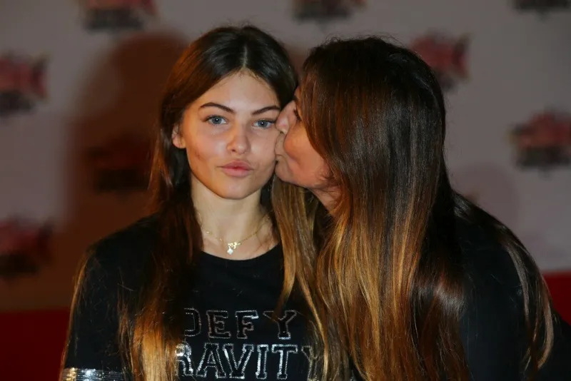 veronika loubry and daughter thylane blondeau attending the 17th nrj music awards at palais des festivals on november 7, 2015 in cannes, france photo by shootpix abacapresscom , 523069 126 cannes france