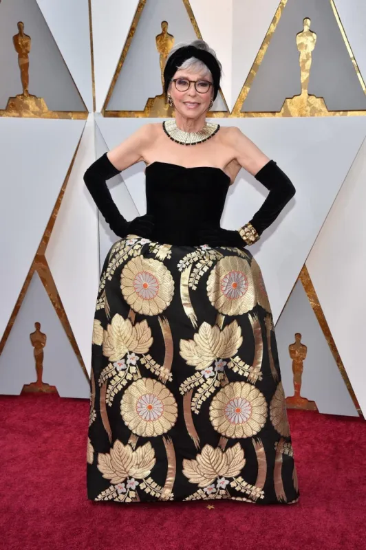 rita moreno walking the red carpet as arriving for the 90th annual academy awards (oscars) held at the dolby theatre in los angeles, ca, usa, on march 4, 2018 photo by lionel hahn abacapresscom