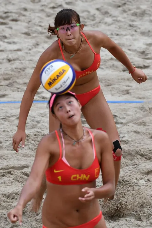 volley-ball de plage-oly-2016-rio-chn-bra
