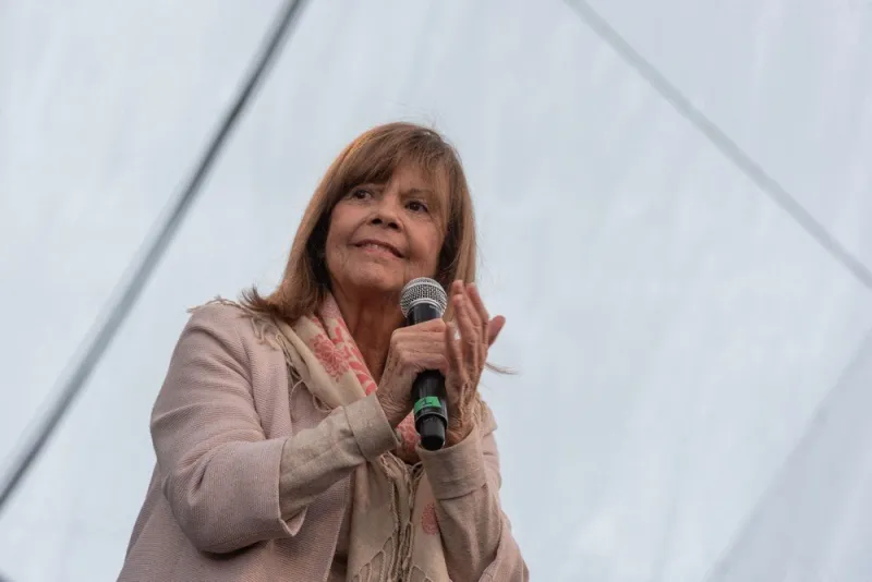 chantal goya a la foire du dauphine a romans sur isere le 2 octobre 2019 - photo by delmarty j andbz abacapresscom , 703210 001 romans-sur-isere france