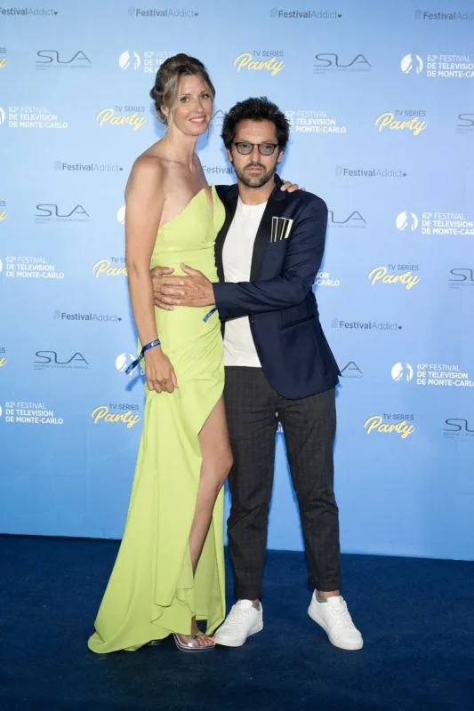 stephanie seguin et frederic diefenthal assistent au 62e festival de télévision de monte-carlo le 17 juin 2023 à monte-carlo, monaco photo by david niviere abacapresscom