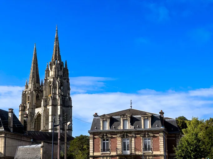 downtown soissons unveiled  captivating street views in france