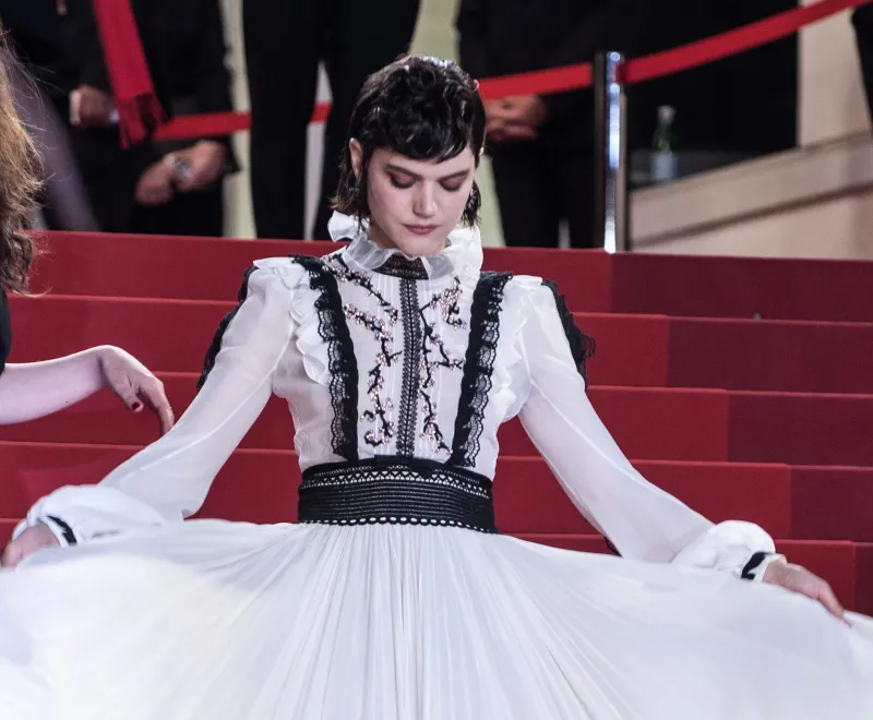 soko assiste pour i, première au daniel blake du palais des festivals à cannes pendant le festival du film de cannes 69e le 13 mai 2016 photo photoshot abacapresscom, 546 741 cannes france 001