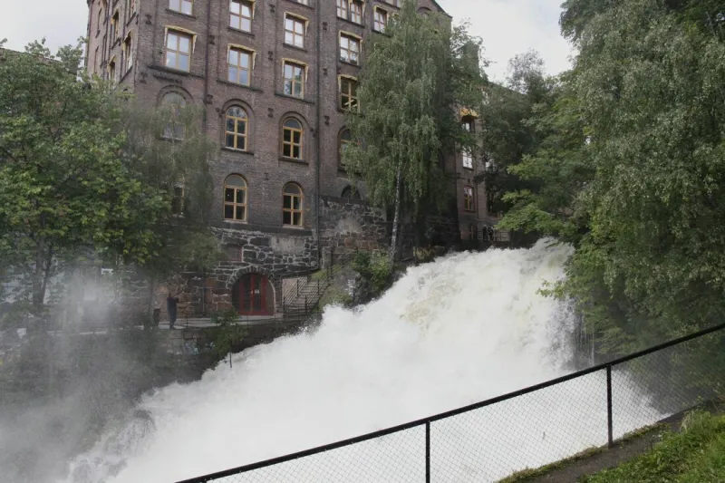 norvege oslo flooding