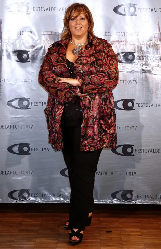 french tv presenter and jury member laurence boccolini poses at a photocall during the 9th tv fiction festival of la rochelle, france on september 12, 2007 photo by patrick bernard abacapresscom , 131548 13 la rochelle france