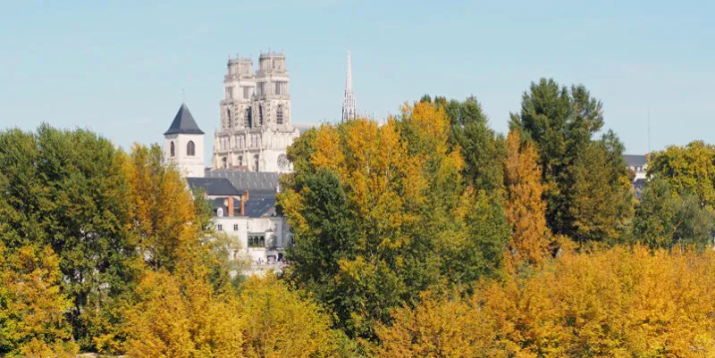 cathedral of orleans on the loire