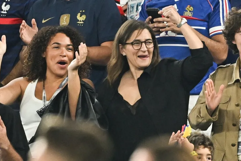 fayza lamari, la mère de kylian mbappe assiste au match france - danemark de la coupe du monde de la fifa qatar 2022 au stade 974 à doha, qatar, le 26 novembre 2022 photo by laurent zabulon abacapresscom