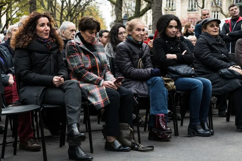 inauguration du square claude nougaro - paris