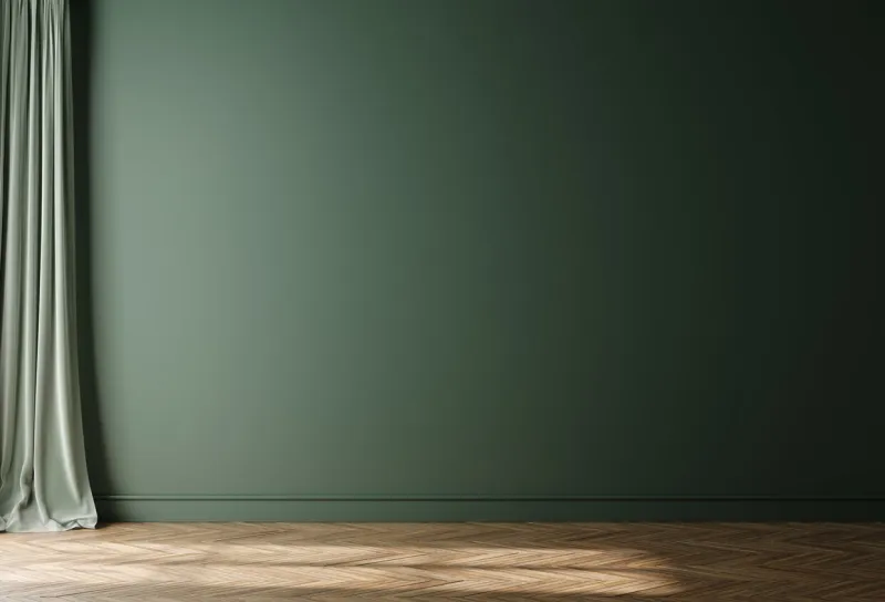 empty home interior wall mock-up, 3d render