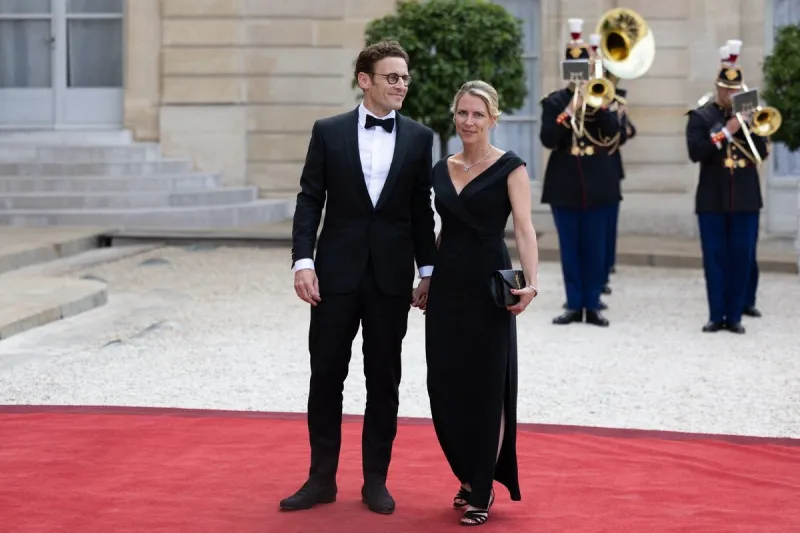 dîner d'État en l'honneur du président américain biden à l'Élysée - paris