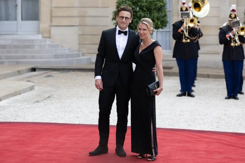dîner d'État en l'honneur du président américain biden à l'Élysée - paris