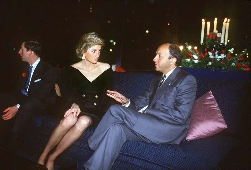 lady diana and prince charles visit paris