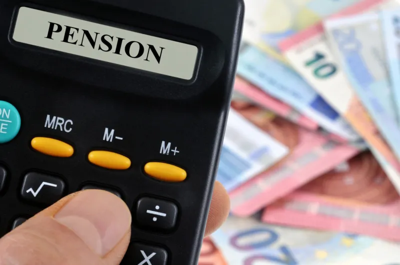 calculation of the pension