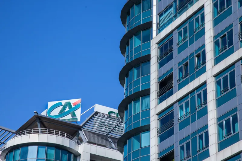 picture of the credit agricole main office for serbia in belgrade credit agricole group is a french network of cooperative and mutual banks merged into a central institute crédit agricole sa, which became an international full-service banking group