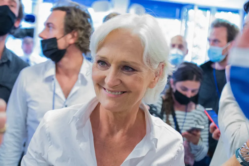 marie-caroline le pen lors de la soirée électorale du second tour des élections régionales et départementales au siège du rassemblement national le 28 juin 2021 à paris, france photo by nasser berzane abacapresscom