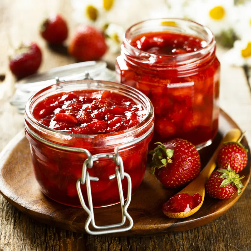 homemade strawberry jam