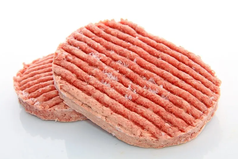 steaks hachés crus surgelés
