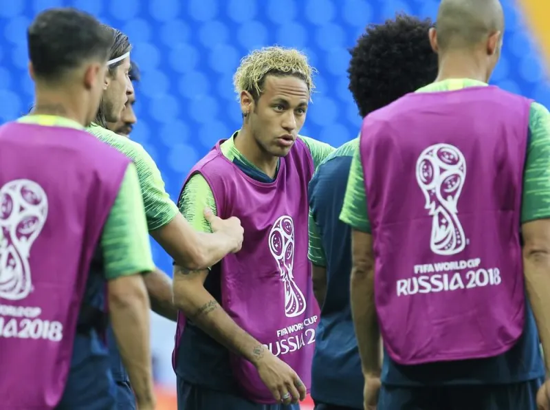 2018 fifa world cup  brazil training session