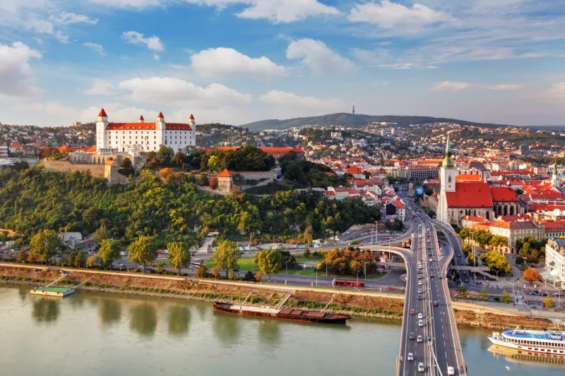 bratislava - aerial view