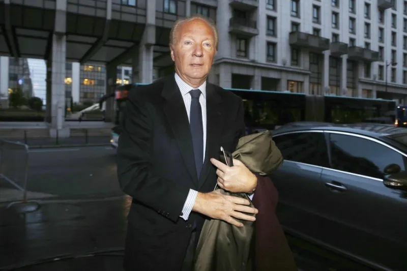 former interior minister of france brice hortefeux arrives at the headquarters of the french right-wing opposition ump party in paris on december 3, 2014 afp photo   thomas samson (photo by thomas samson   afp)