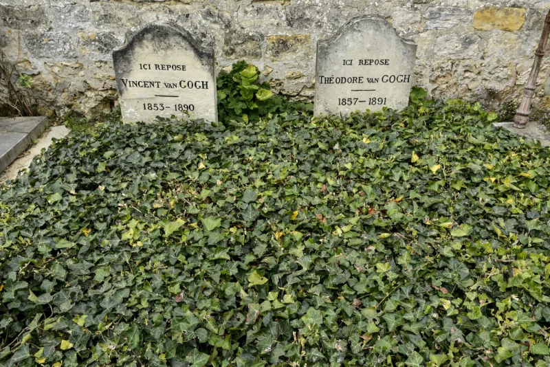 tomb of vincent van gogh and his brother