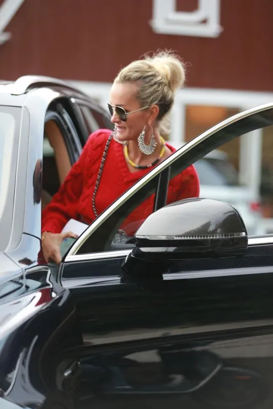 laeticia hallyday out - la