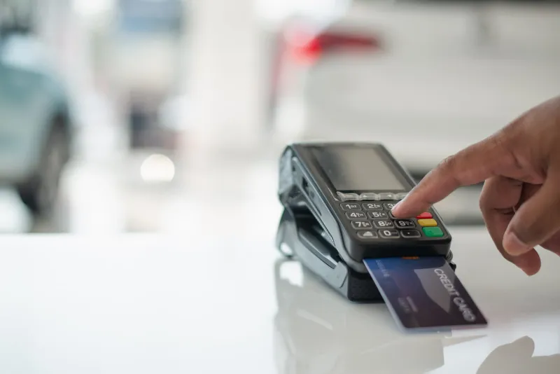 credit card payment, buy and sell products & service, shopping of new cars by credit card