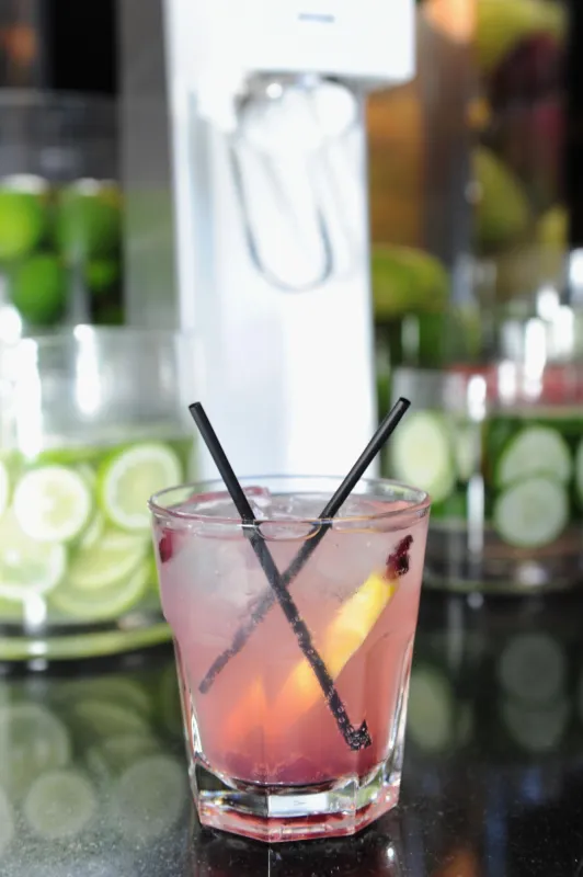 new york, ny - 28 avril une vue de l'atmosphère pendant sodastream skinnygirl prendre un verre avec nous le 28 avril 2015 à new york craig barritt getty images pour sodastream skinnygirl afp