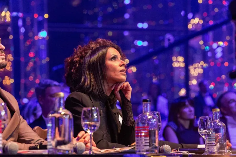 shy'm lors de la cérémonie de la finale du top model international 2024 au sporting de monte-carlo, salle des étoiles le 9 mars 2024 à monte-carlos, france photo by cyril chateau abacapresscom