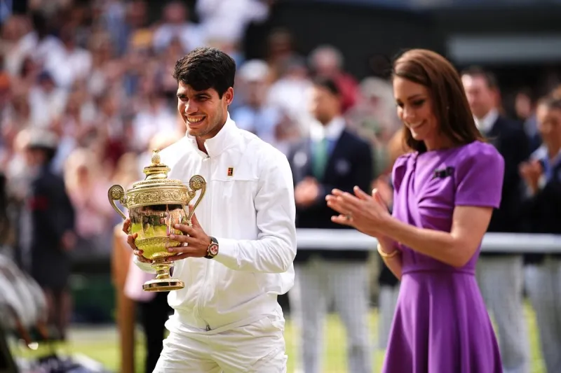 lors de la quatorzième journée des championnats de wimbledon 2024 au all england lawn tennis and croquet club, londres uk, le   dimanche 14 juillet 2024 photo par aaron chown pa wire abacapresscom
