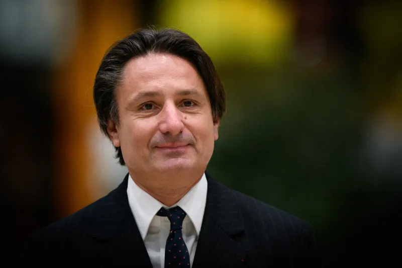 le pdg d'hermes axel dumas assiste au saut hermes au grand palais ephemere le 20 mars 2022 à paris, france photo laurent zabulon abacapresscom