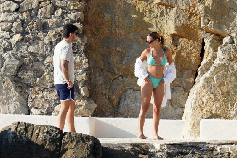 carla ginola at eden-roc - antibes