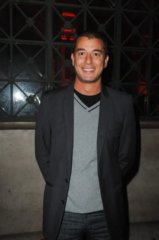 ali baddou arrivant à la fête canal + tenue au 'lycée louis le grand' à paris, france, le 29 août 2011 une photo par abacapresscom