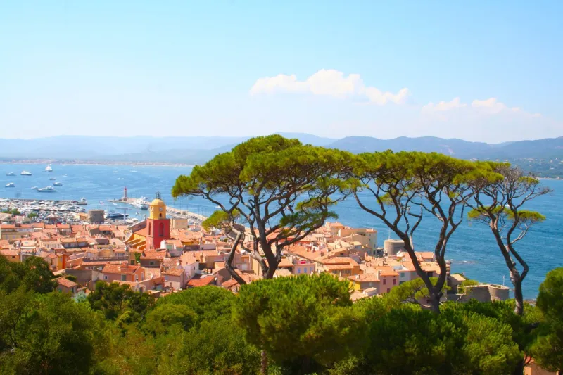 saint tropez city in southern france