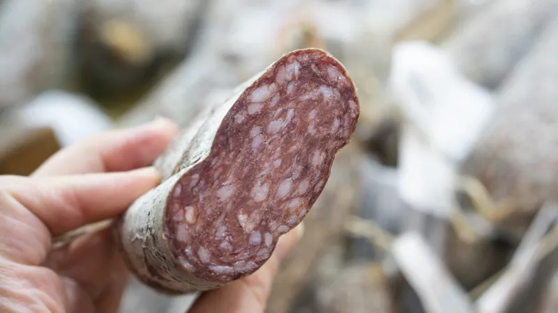 sausage salami homemade meat products