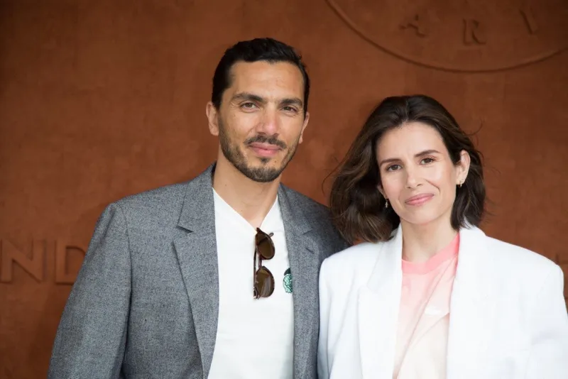 samir boitard and louise monot at village during french open tennis roland garros 2022 on may 24, 2022 in paris, france photo by nasser berzane abacapresscom , 811380 097 paris france