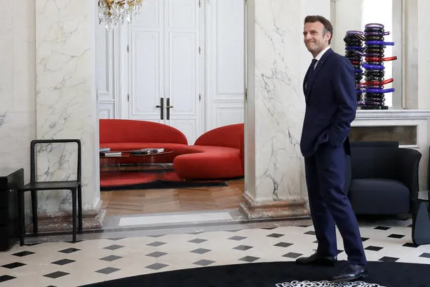 adrien quatennens received at the elysee - paris