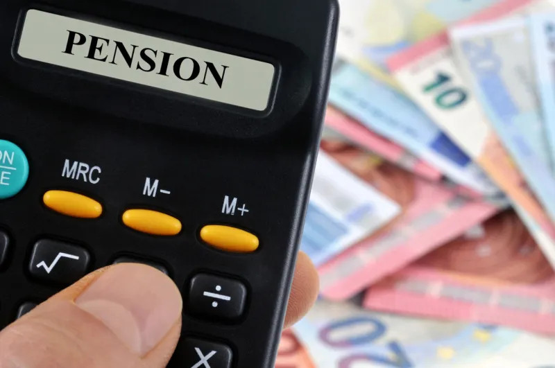 calculation of the pension