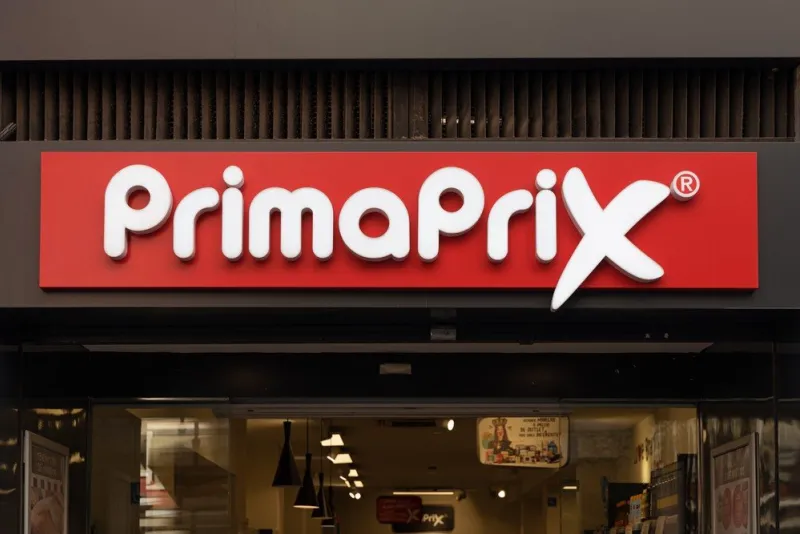 valencia, spain - september 16, 2021 primaprix is a new spanish supermarket chain