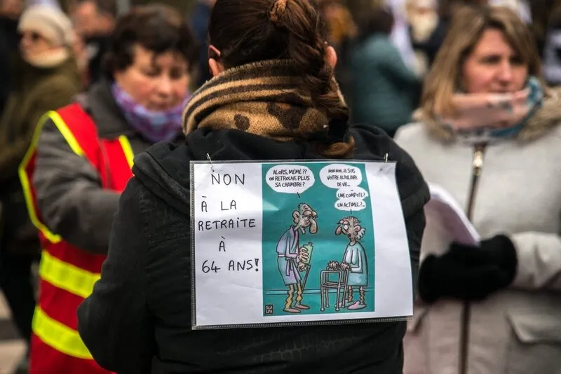 nationwide protests over pensions overhaul - figeac