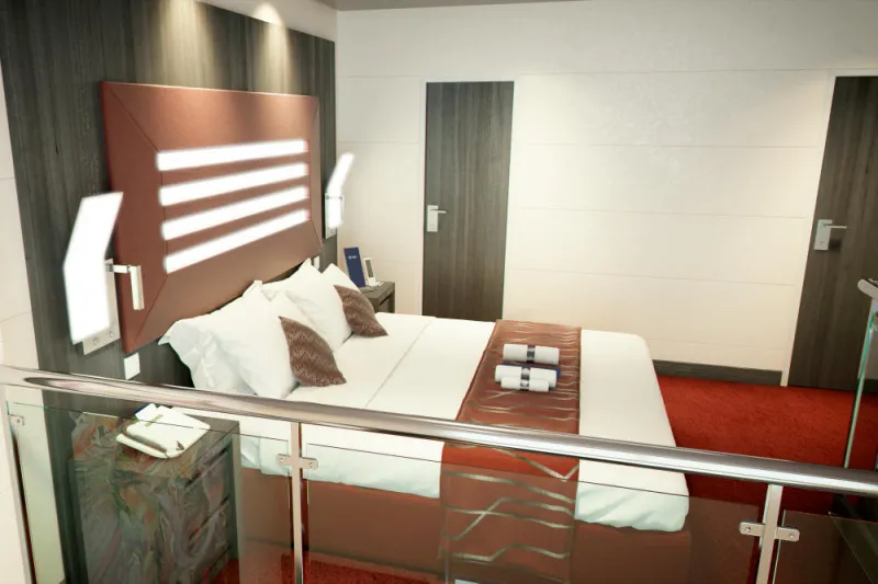 msc wonder, suite duplex