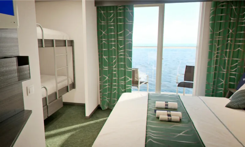 msc wonder, cabine familiale