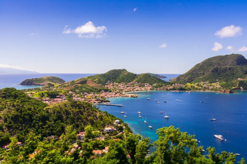 terre-de-haut island, les saintes, guadeloupe archipelago