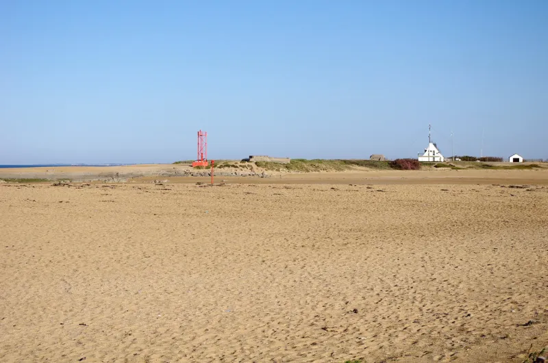 semaphore in etel, morbihan department