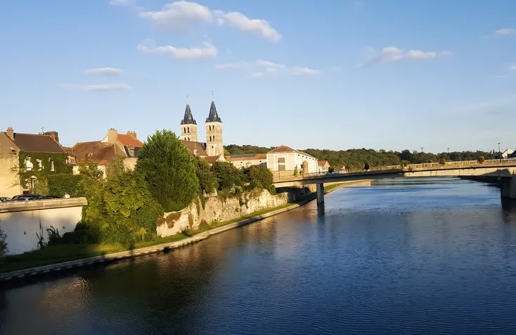 the beauty of melun at france