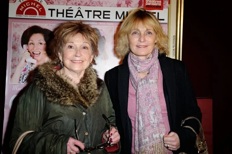marion game et virginie ledieu assistent a la generale de la piece 'coiffure et confidences' au theatre michel a paris, france le 04 fevrier 2016 photo by aurore marechal abacapresscom , 533232 042 paris france