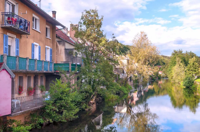 indre is a department of france located in the center-valle de loire region its name is due to the indre river, which crosses this department you can see the houses on the banks of the river on a sunny day